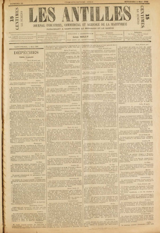 Les Antilles (1900, n° 33)