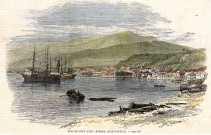 Vue de Port Saint-Pierre (Martinique)