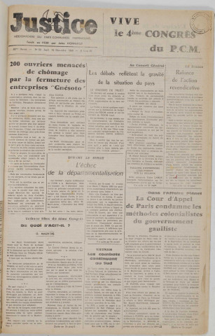 Justice (1968, n° 50)