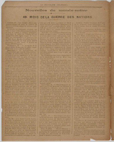 La Démocratie coloniale (n° 192)