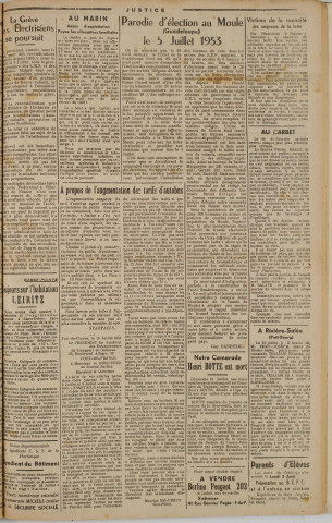 Justice (1953, n° 29)