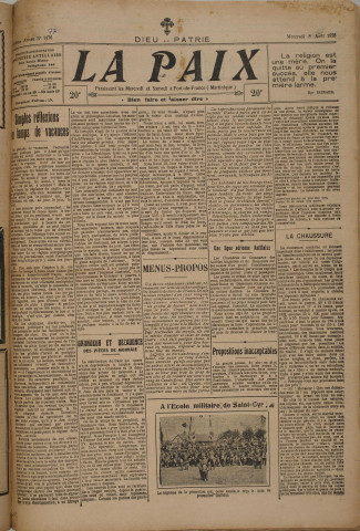 La Paix (n° 1477)