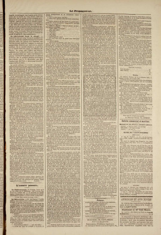 Le Propagateur (1864, n° 105)
