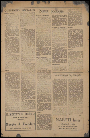 Le Progressiste (n° 1)