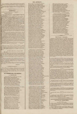 Les Antilles (1850, n° 19)