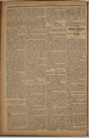 L'Union démocratique (n° 120)