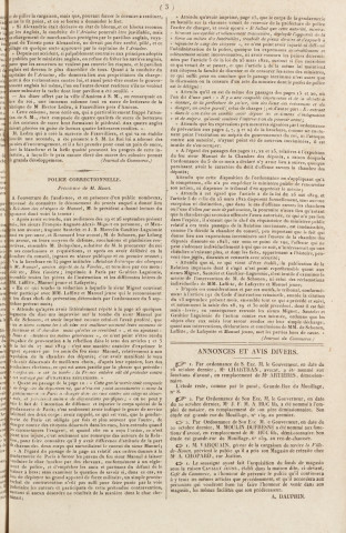 Gazette de la Martinique (1827, n° 93)