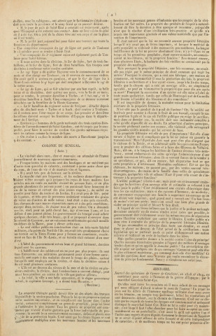 Gazette de la Martinique (1822, n° 2)