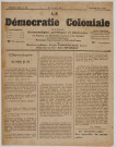 La Démocratie coloniale (n° 215)