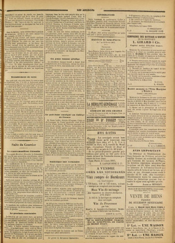 Les Antilles (1892, n° 19)