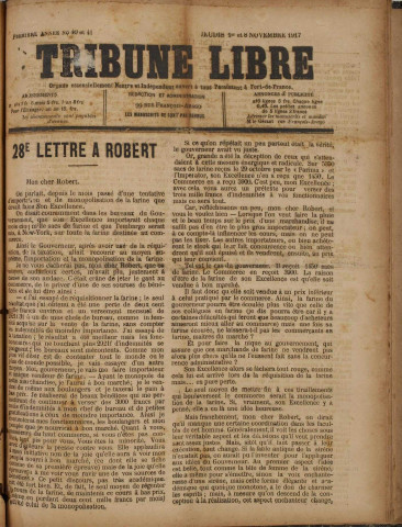 La Tribune libre (n° 40-41)