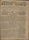 Bulletin syndical (n° 21)