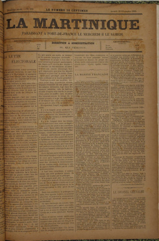 La Martinique (année II, n° 102)