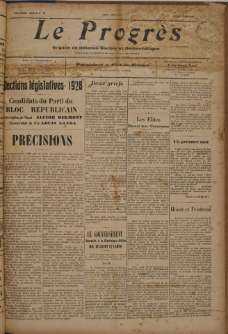 Le Progrès (n° 99)
