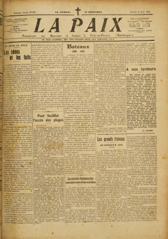 La Paix (n° 609)