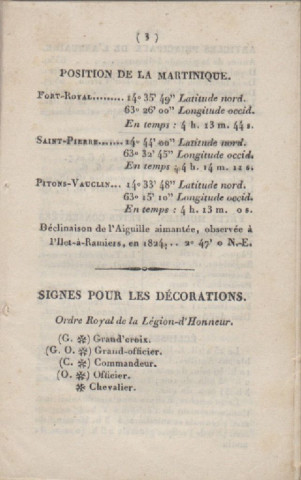 Almanach de la Martinique pour l’année commune 1846