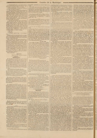 Le Courrier de la Martinique (1848, n° 66)