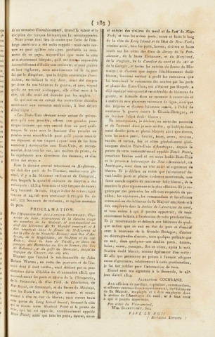 Gazette de la Martinique (1814, n° 42)