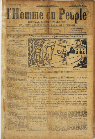 L'Homme du peuple (n° 3)