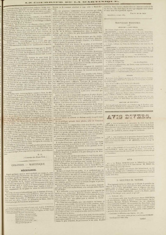 Le Courrier de la Martinique (1839, n° 28)