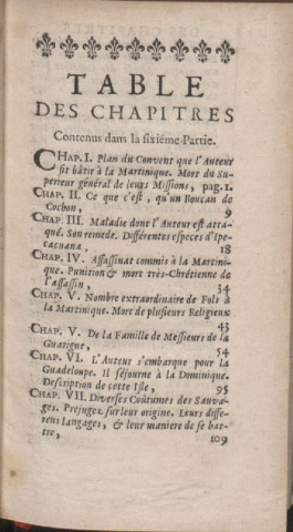 Nouveau voyage aux îles de l'Amérique : contenant l'histoire naturelle de ces pays, l'origine, les moeurs, la religion et le gouvernement des habitants anciens et modernes, les guerres et les événements singuliers qui y sont arrivez pendant le séjour que l’auteur y a fait (tome VI)