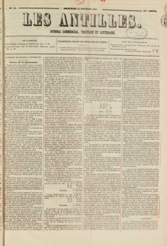 Les Antilles (1864, n° 12)