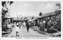 Martinique. Fort-de-France. Ancien quartier Terres Sainville
