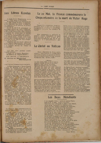 La Libre pensée (n° 20)
