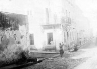 Saint-Pierre. La rue Victor Hugo avant l'éruption du 8 mai 1902