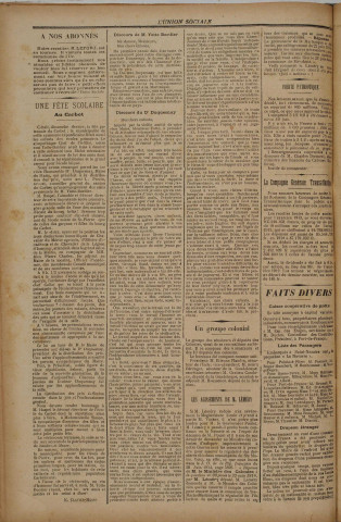 L'Union sociale (n° 131)