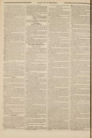 Le Courrier de la Martinique (1851, n° 59)