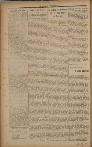 La Parole industrielle (n° 49)