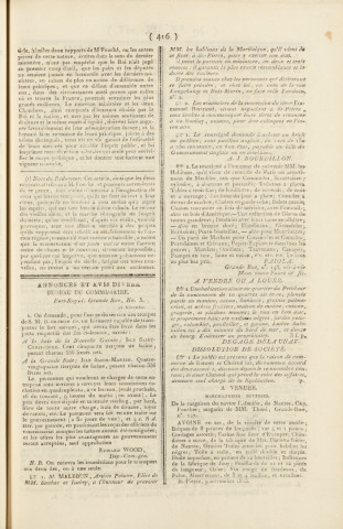 Gazette de la Martinique (1815, n° 93)