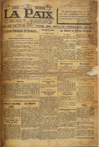 La Paix (n° 2735)