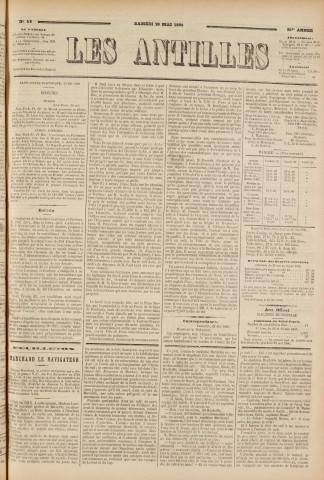 Les Antilles (1880, n° 42)