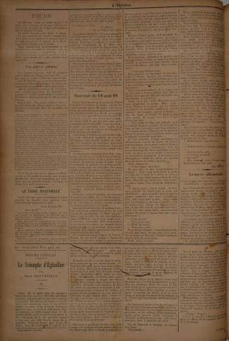 L'Opinion (n° 206)