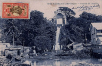 Fort-de-France (Martinique). Cascade de Gueydon