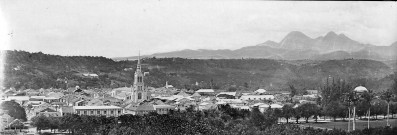 Fort-de-France. Vue générale du centre ville