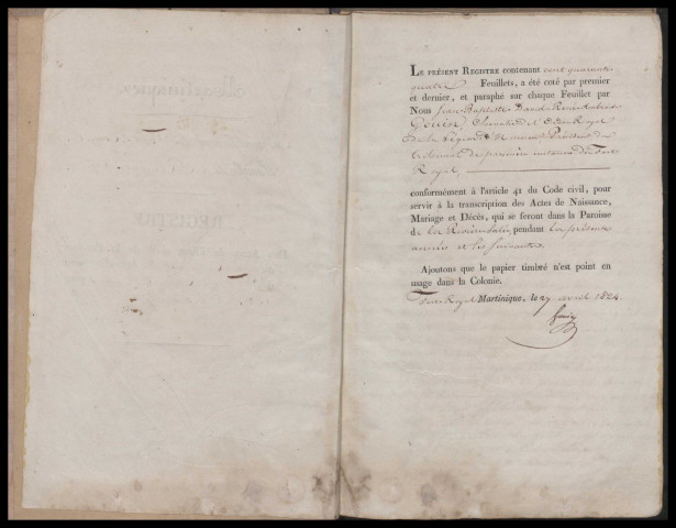 Maillet Pain née Nau, Elisabeth Robertine (Vue n°48, acte 12)