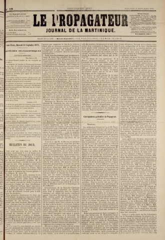 Le Propagateur (1878, n° 76)