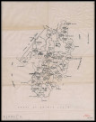 Brouillons ayant servi à l'élaboration de la carte des exploitations et industries agricoles de Martinique dont une carte d'Antoine Sobesky