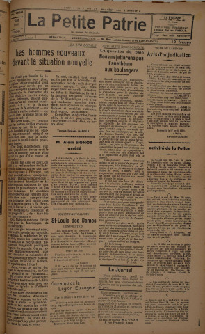 La Petite Patrie (n° 396)