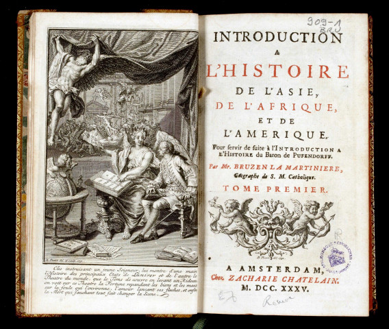 Introduction à l'histoire de l'Asie, de l'Afrique, et de l'Amérique, pour servir de suite à l'introduction à l'Histoire du baron de Pufendorff (tome 1)