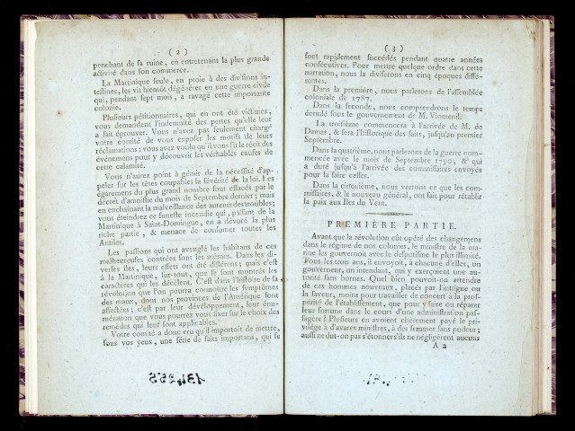 Rapport fait à l'Assemblée nationale, au nom du Comité colonial, sur les troubles de la Martinique, le 2 mai 1792