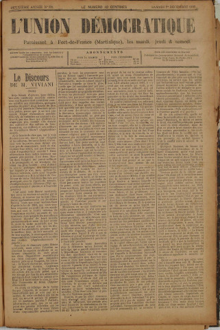 L'Union démocratique (n° 221)