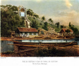 Vue du Château d'eau ou canal de Gueydon - Fort de France Martinique