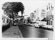 Martinique. Rue Ernest Deproge au niveau du pavillon du tourisme