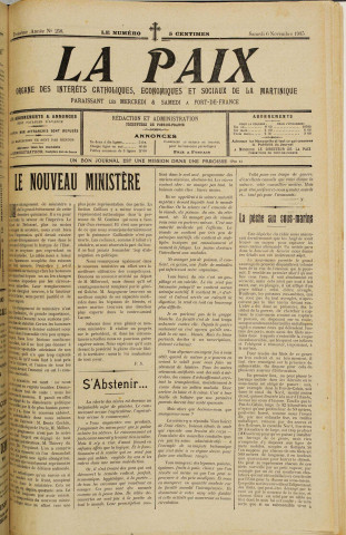 La Paix (n° 258)