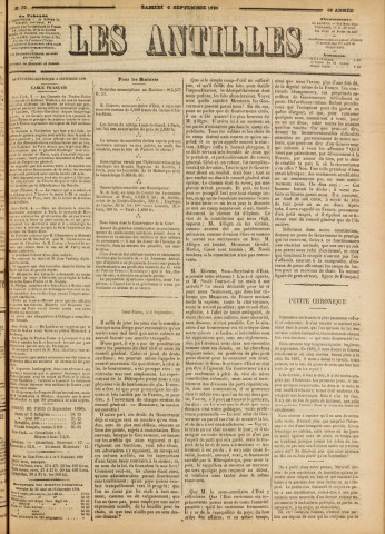 Les Antilles (1890, n° 70)