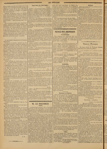 Les Antilles (1896, n° 15)